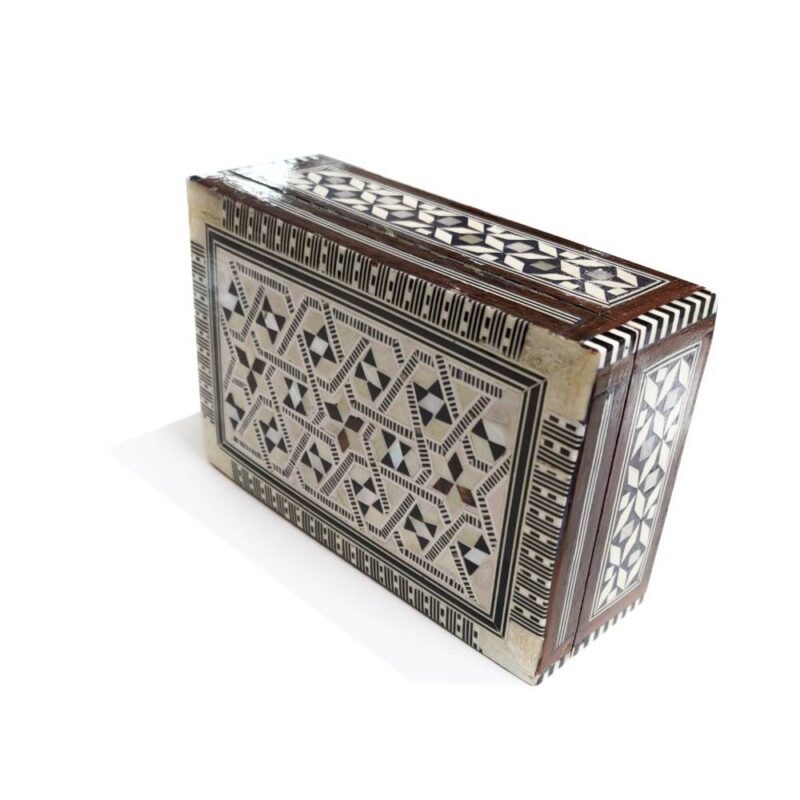 Wooden Jewelry Box Inlaid