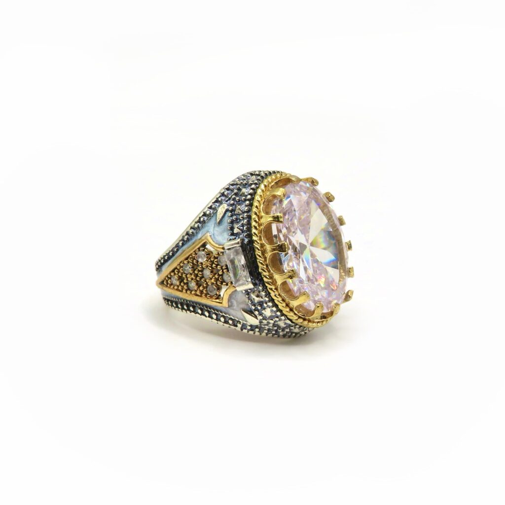 Royal Yemeni Ring White | 925 Sterling Silver Yemeni Ring