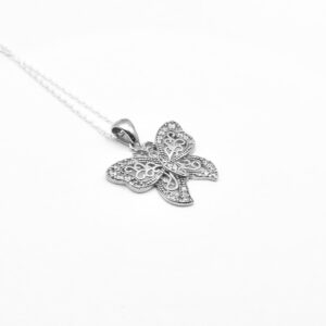 Butterfly Silver Hanger