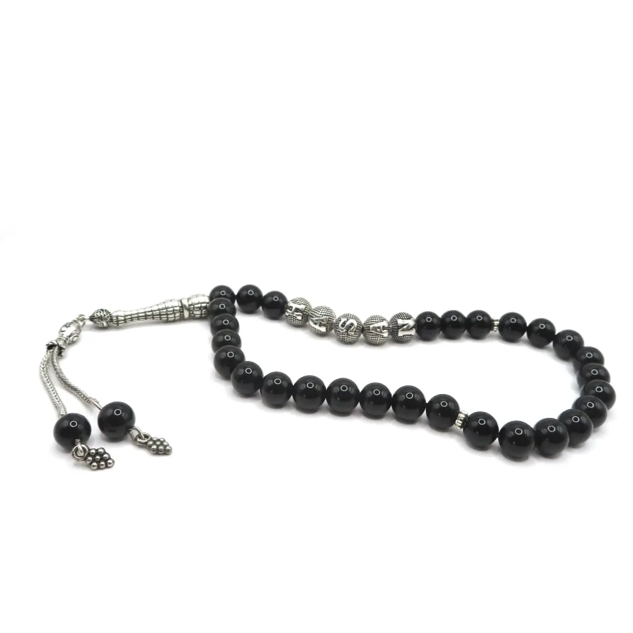 Signature Personalized Black Onyx Rosary