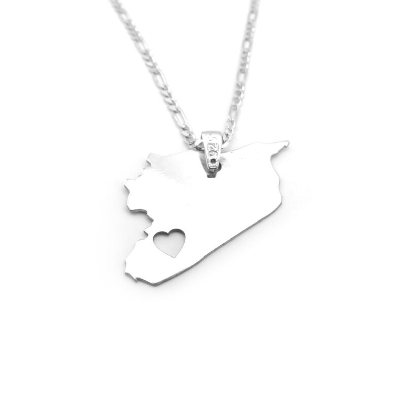 Land Pulse – Silver Map of Syria - Image 2