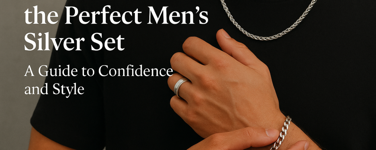 How to Choose the Perfect Men’s Silver Set: A Guide to Confidence and Style