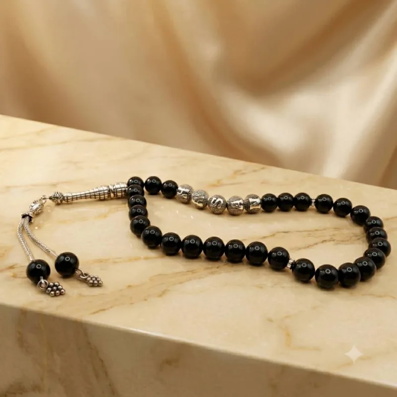 Custom rosary with personalized name engraving by Elements Winkel